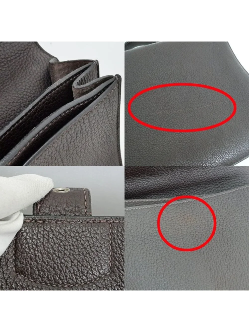 Hermes Sac a Depeches 41 Tote Brown Construction Togo Business